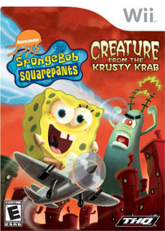 Box art for SpongeBob SquarePants - Creature From The Krusty Krab