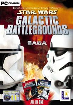 Box art for Star Wars Galactic Battlegrounds