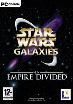 box art for Star Wars Galaxies: An Empire Divided