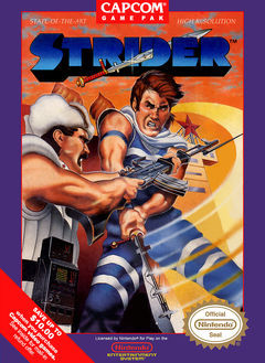 Box art for Strider 1