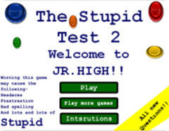 Box art for Stupid Test 2