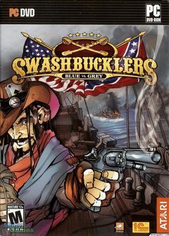 Box art for Swashbucklers: Blue  Grey