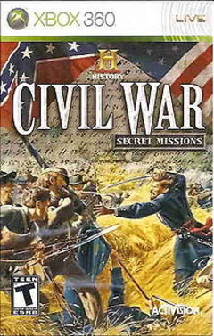 Box art for The History Channel - The Civil War - Secret Missions