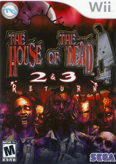 box art for The House Of The Dead 2 and 3 Return
