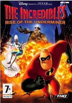 Box art for The Incredibles: Rise of the Underminer