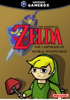 Box art for The Legend of Zelda -  The Lampshade of no real significance