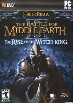 Box art for The Lord Of The Rings - The Battle For Middle Earth 2 - Rise Of The Witch King