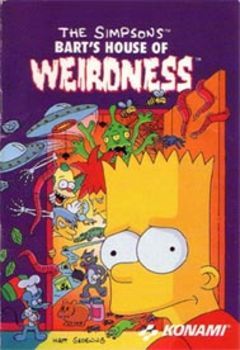 Box art for The Simpsons - Barts House Of Weirdness