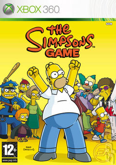 box art for The Simpsons Game