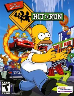 Box art for The Simpsons - Hit And Run