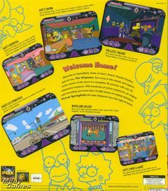 Box art for The Simpsons - Virtual Springfield