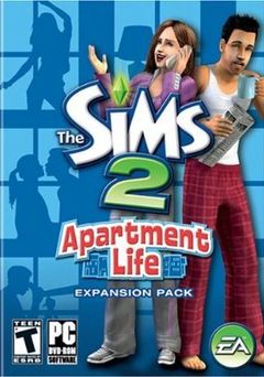 Box art for The Sims 2 Apartment Life