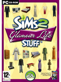 Box art for The Sims 2 - Glamour Life Stuff