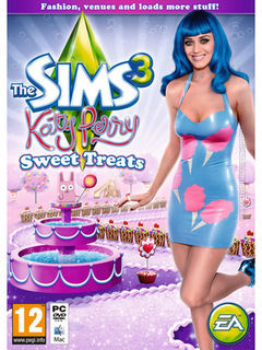 Box art for The Sims 3: Katy Perrys Sweet Treats