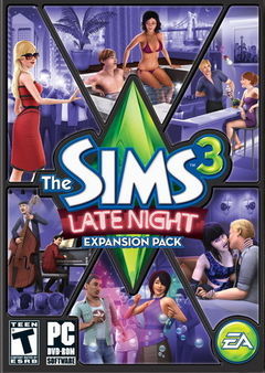 Box art for The Sims 3 - Late Night