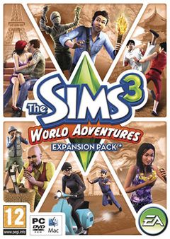 box art for The Sims 3: World Adventures