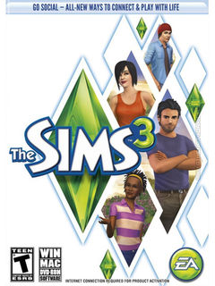 Box art for The Sims 3