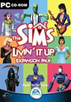 Box art for The Sims - Livin It Up