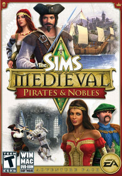 Box art for The Sims Medieval: Pirates And Nobles