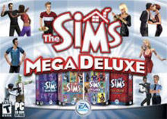 Box art for The Sims Mega Deluxe