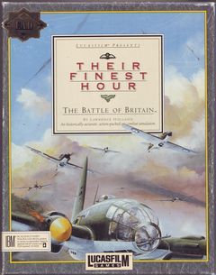 Box art for Their Finest Hour - The Battle Of Britain