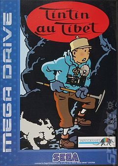 Box art for Tin Tin in Tibet