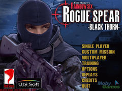 Box art for Tom Clancys Rainbow Six Rogue Spear Black Thorn