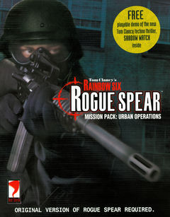 Box art for Tom Clancys Rainbow Six: Rogue Spear Mission Pack - Urban Operations