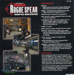 Box art for Tom Clancys Rainbow Six: Rogue Spear Urban Ops