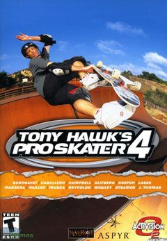 Box art for Tony Hawks: Pro Skater 4