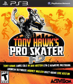 Box art for Tony Hawks Pro Skater HD