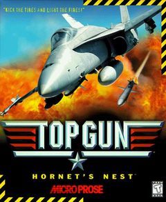 Box art for Top Gun - Hornets Nest