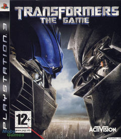 Box art for Transformers: The Game