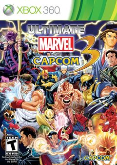 Box art for Ultimate Marvel vs. Capcom 3