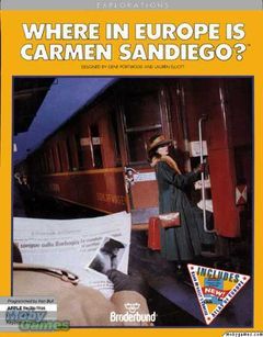 Box art for Where In Europe Is Carmen Sandiego?