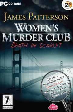 Box art for Womens Murder Club - Death In Scarlet