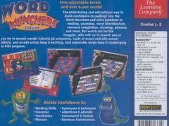 Box art for Word Munchers Deluxe