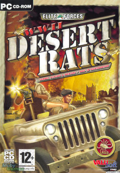box art for World War 2 - Desert Rats