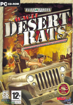 Box art for World War 2 - Desert Rats