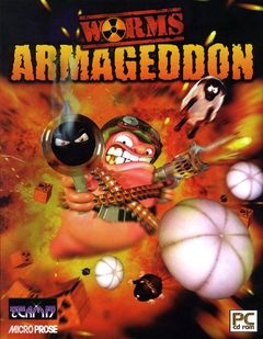 Box art for Worms Armageddon