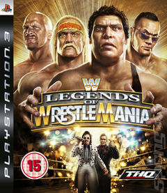 Box art for WWE Legends of WrestleMania