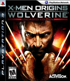 Box art for X-Men Origins - Wolverine - Uncaged Edition