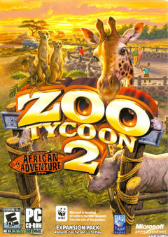 Box art for Zoo Tycoon 2 - African Adventure