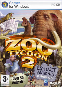 box art for Zoo Tycoon 2: Extinct Animals