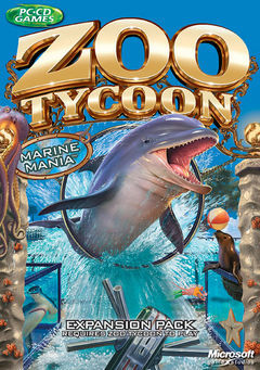 Box art for Zoo Tycoon - Marine Mania