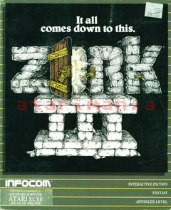 Box art for Zork III