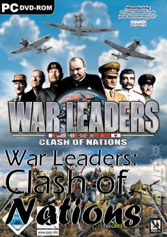 Box art for War Leaders: Clash of Nations