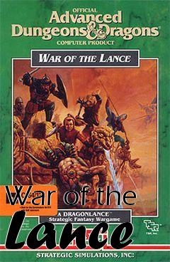 Box art for War of the Lance