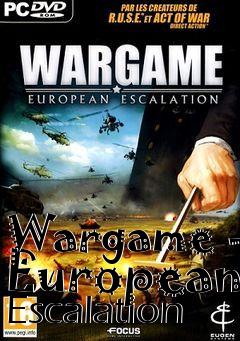 Box art for Wargame - European Escalation