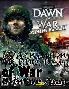 Box art for Warhammer 40,000: Dawn of War - Winter Assault